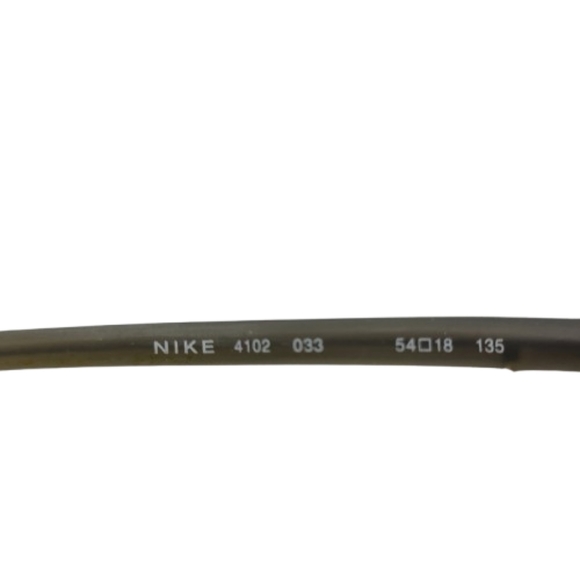 Nike Flexon Eyeglasses 4102 Gunmetal Grey Rectangular Frame 54-18 135 - Picture 6 of 14